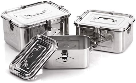 stainless steel box with lid|stainless steel rectangular containers.